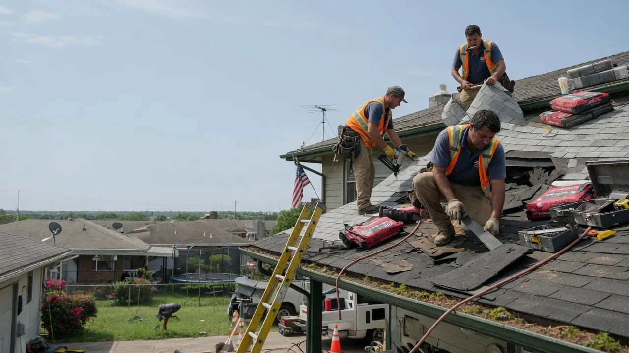 Roof Repair in Hot Springs National Park, AR near me